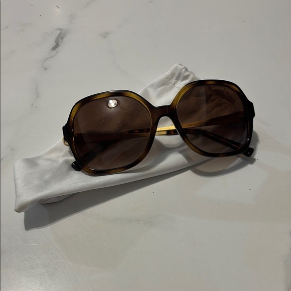 Brown Oversized Sunglasses - Picture 1 of 5